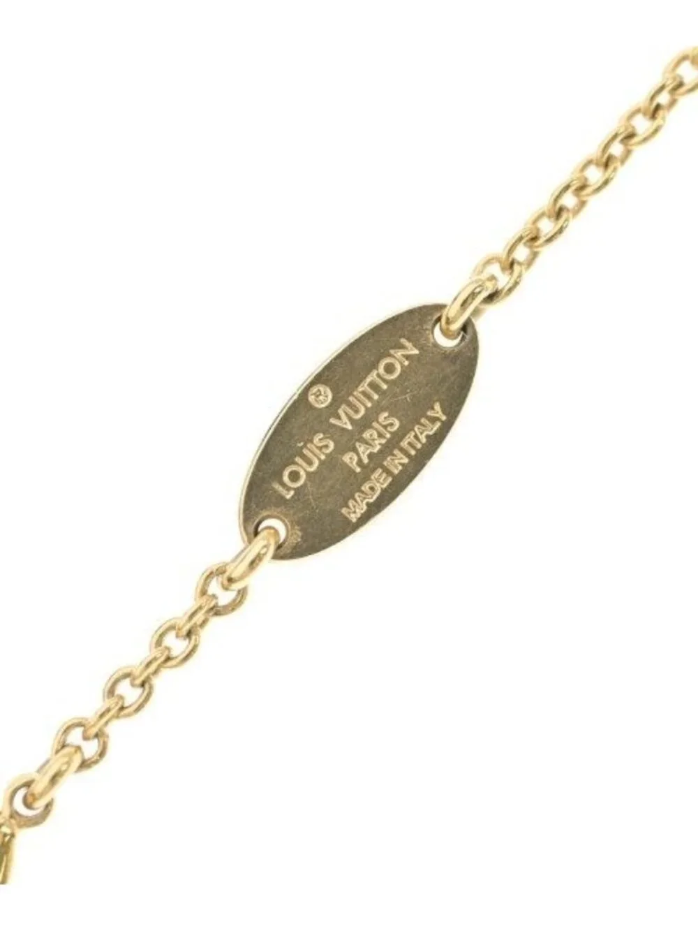 Louis Vuitton Necklace Gold